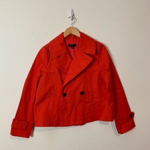 Ann Taylor Cropped Trench Coat